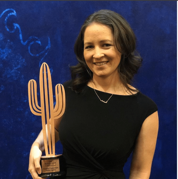 Trusting Connections Award-winning nanny agency Co-Founder Caroline - Copper Cactus Awards
